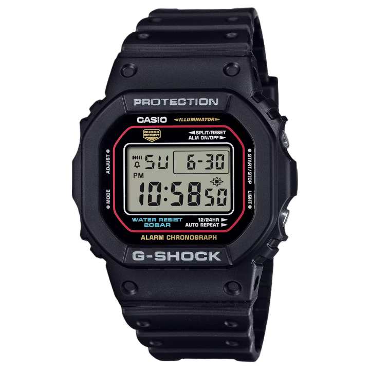 CASIO CASIO DIGITAL Small Block Quartz Movement Resin Strap Watch Unisex Gray Dial