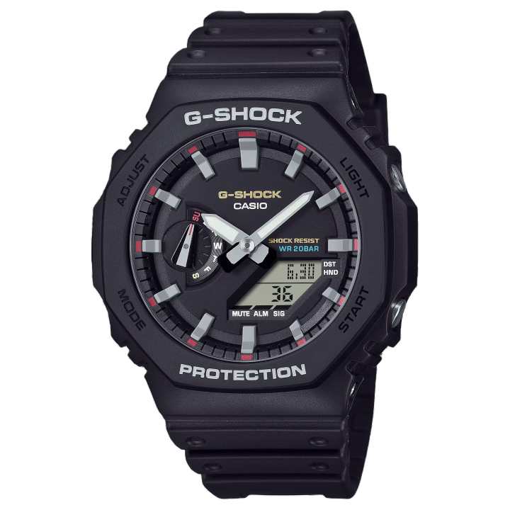 CASIO CASIO / Eight Prince Quartz Movement Resin Strap Watch Unisex Black Dial