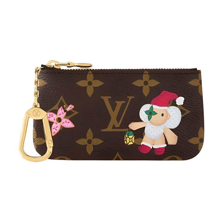 LOUIS VUITTON LOUIS VUITTON Key Pouch Monogram/Candy Red