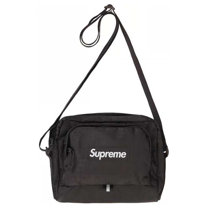 Supreme Supreme Nylon Crossbody Bag, Shoulder Bag Regular Unisex Black