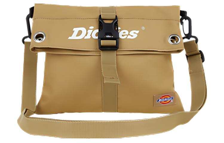 Dickies Cotton Shoulder Bag, Crossbody Bag Regular Unisex Khaki