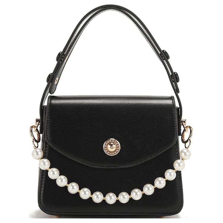 PAYOT PAYOT Microfiber Synthetic Leather Handbag Regular Women's Red/Black/White
