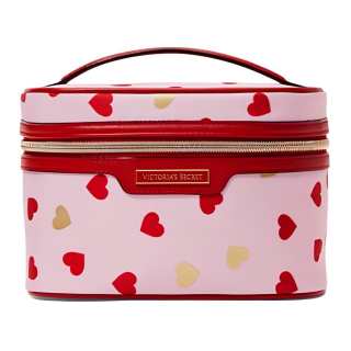 Victoria's Secret Victoria's SecretVICTORIA'S SECRET Fabric Travel Storage Bag Tubas Women's Pink