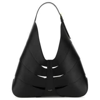 Alaia Delta Leather Tote Bag