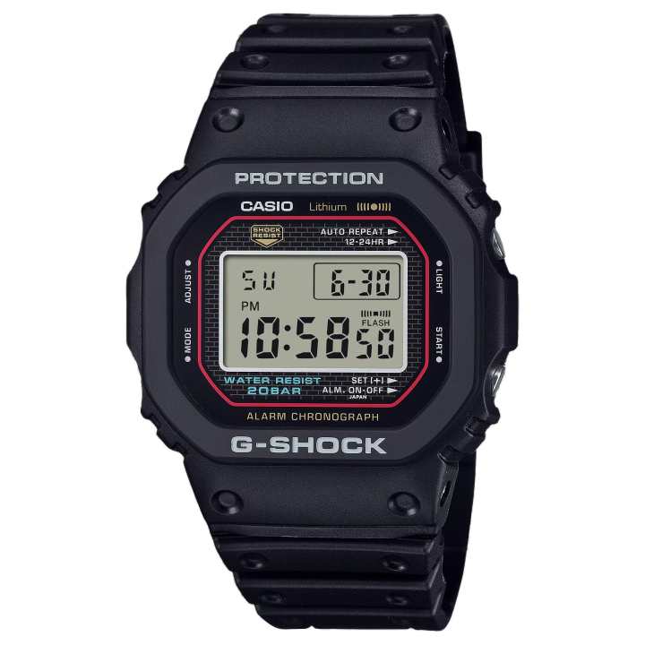CASIO CASIO DIGITAL Small Block 200m Waterproof Quartz Movement Resin Strap Watch Unisex Gray Dial