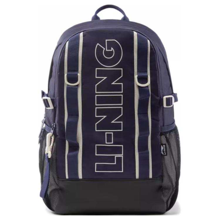 Li-Ning Li Ning Polyester Backpack Unisex Sailor Blue