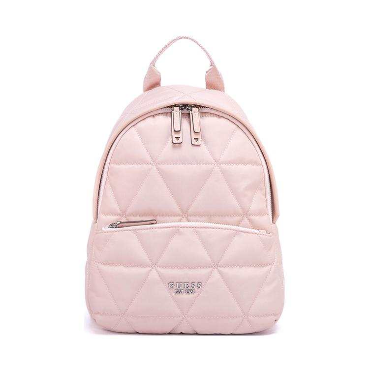 GUESS GUESS Polyester Backpack Regular Women's Pink/Black