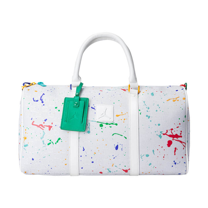 Jordan Jordan Polyester Luggage Bag Travel Bag Handbag Unisex White