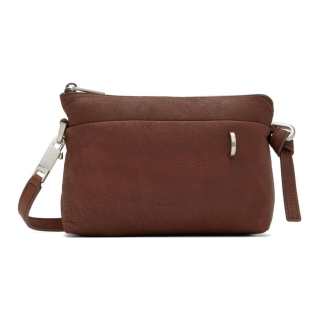 RICK OWENS RICK OWENS/RO Lambskin Shoulder Bag Small Men's Brown