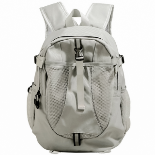 TAKI Nylon Backpack Unisex Gray