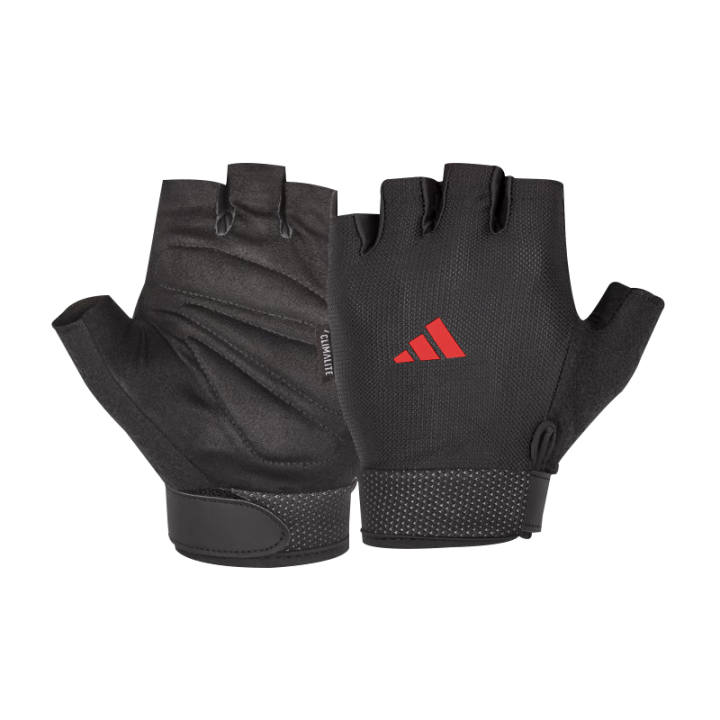 Adidas Adidas Fitness Glove Half Finger Thickened Palm Pad Slip Resistant Abrasion Resistant