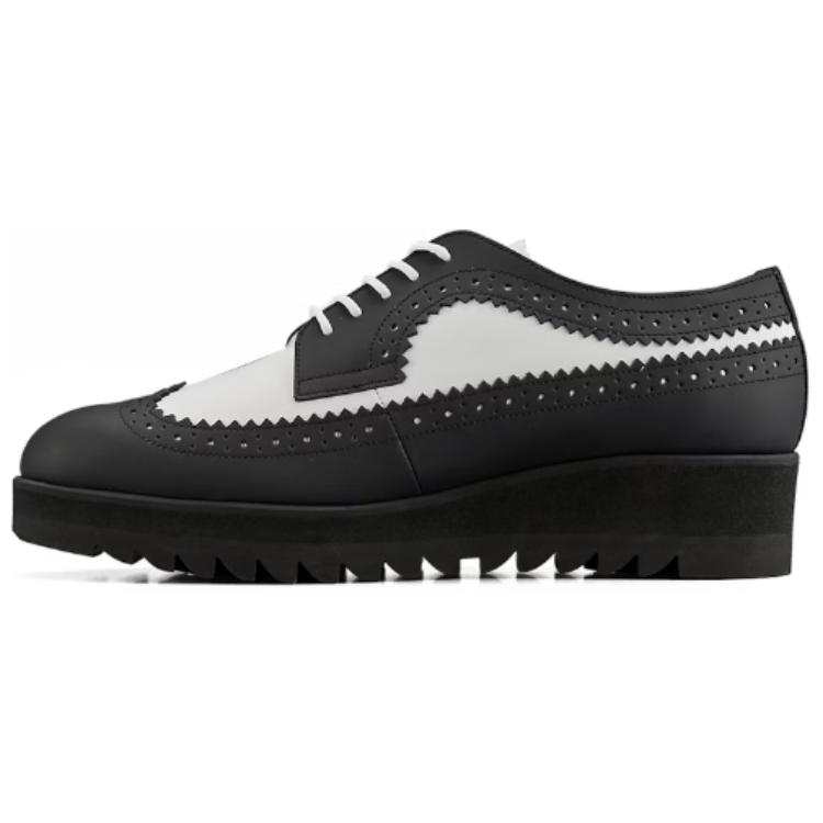Onitsuka Tiger BROGUE Comfortable Slip Resistant Abrasion Resistant Low top Casual Shoes Women's Black White