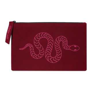 Apm Monaco Polyester Clutch Medium Women's Burgundy Red