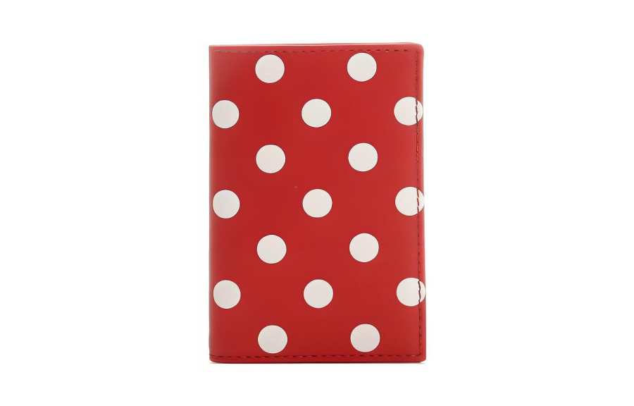 CDG Calfskin Wallet Regular Women's Red