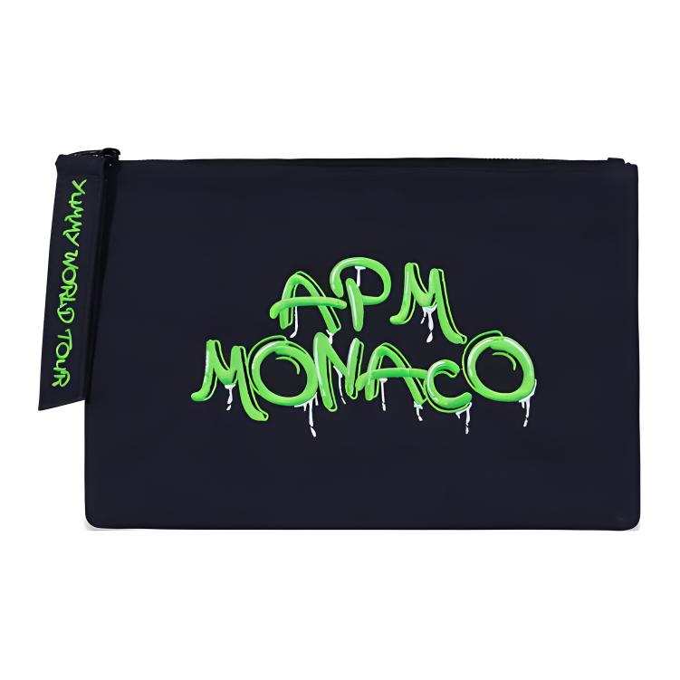 Apm Monaco Canvas Bag Clutch Regular Women's Blue & Green