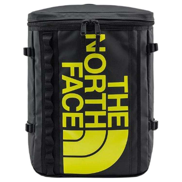 THE NORTH FACE 30L Outdoor Bags Nylon Cosmic Black & Spring Aqua Green Unisex
