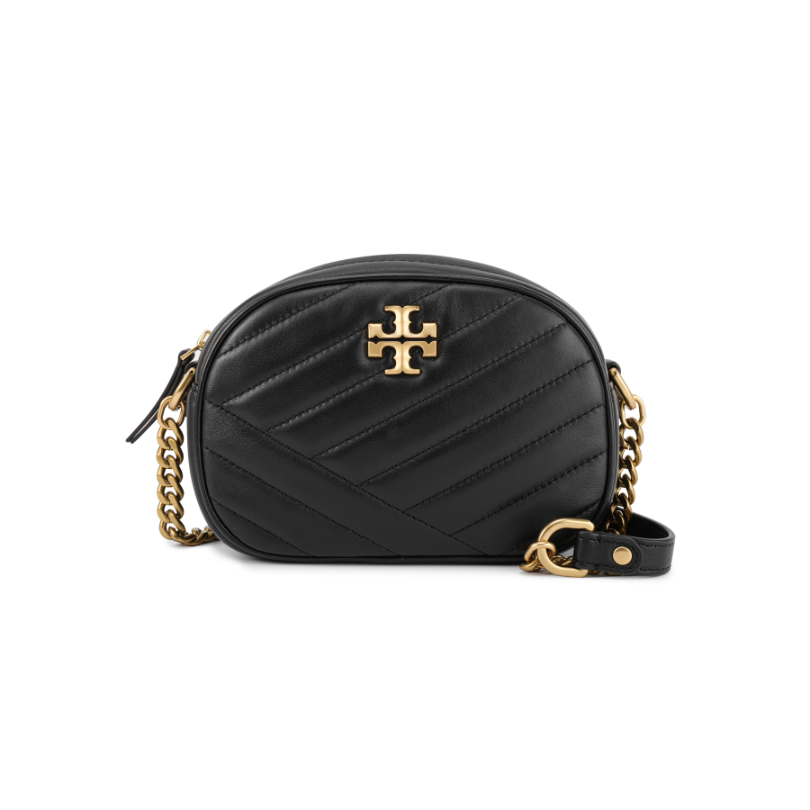 TORY BURCH Kira Sheepskin Crossbody Bags Women's Black
