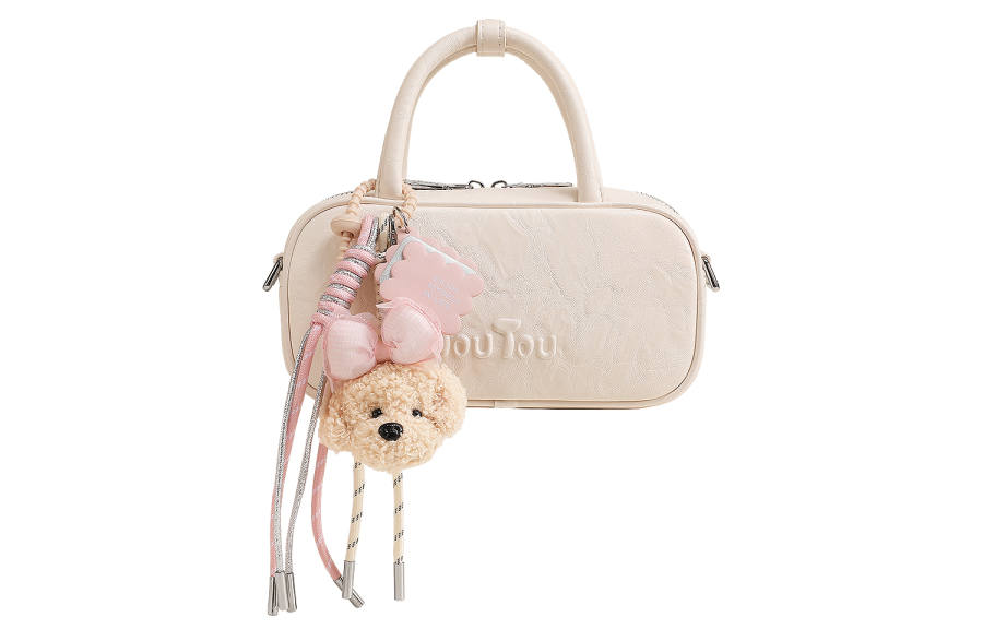 TOUTOU Synthetic Leather Handbag Regular Women's Multicolor