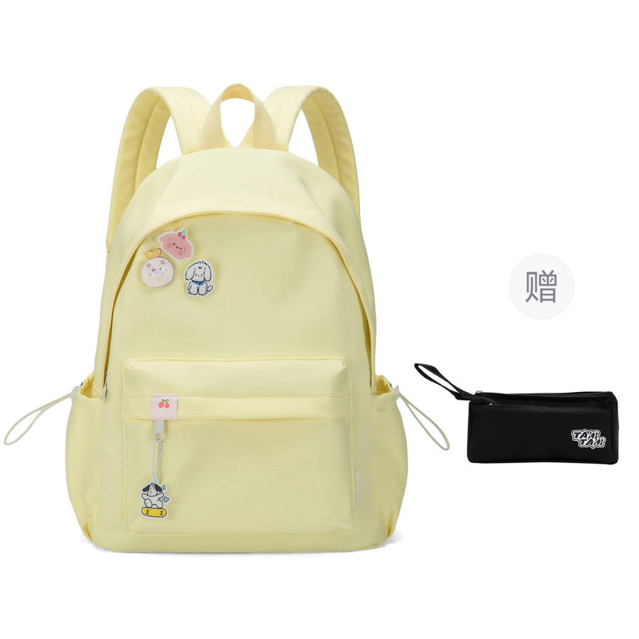 TAKI TAKI Nylon Students Commute Large Capacity Versatile Minimalist Style, Backpack Unisex