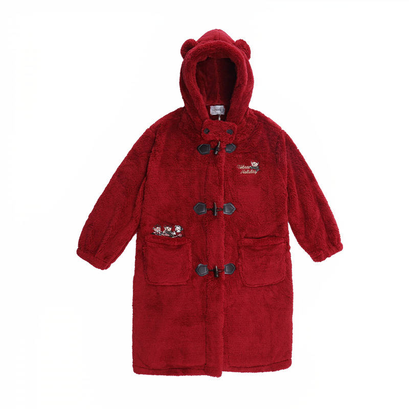 Teenie Weenie Sleep Robe Women's Christmas Red