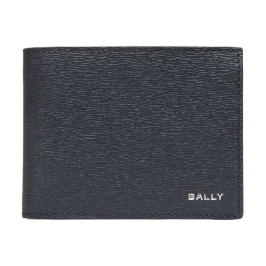 BALLY BALLY Calfskin Wallet Men's Blue