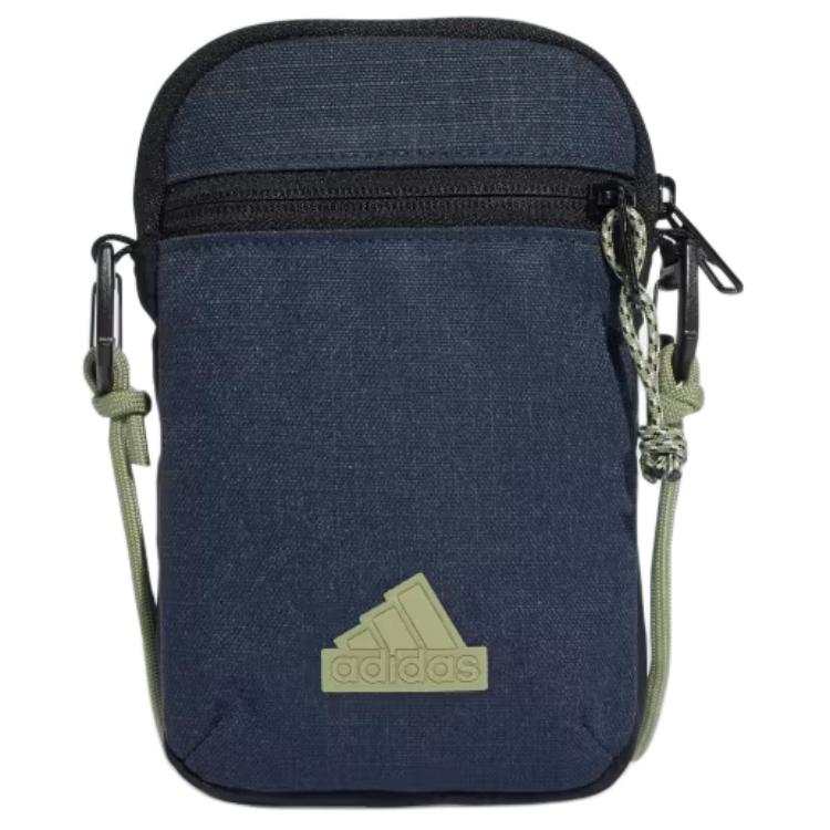 Adidas Adidas Nylon Shoulder Bag, Crossbody Bag Small Unisex Black Aurora Ink