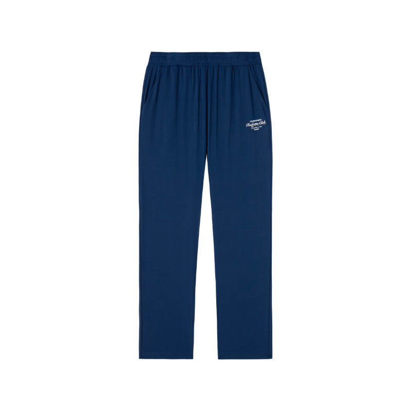 Le Coq Sportif Knitted Sweatpants Men's Navy Blue