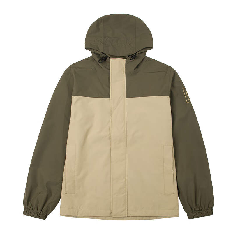 Timberland Outdoor Hiking Waterproof, Windproof, And Breathable Windbreaker Jacket Men's Green