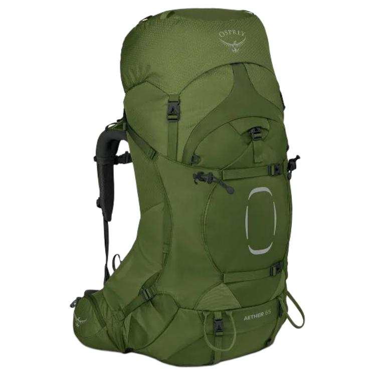 OSPREY OSPREY Aether 65L Backpack Outdoor Bag Nylon Mustard Green Men's