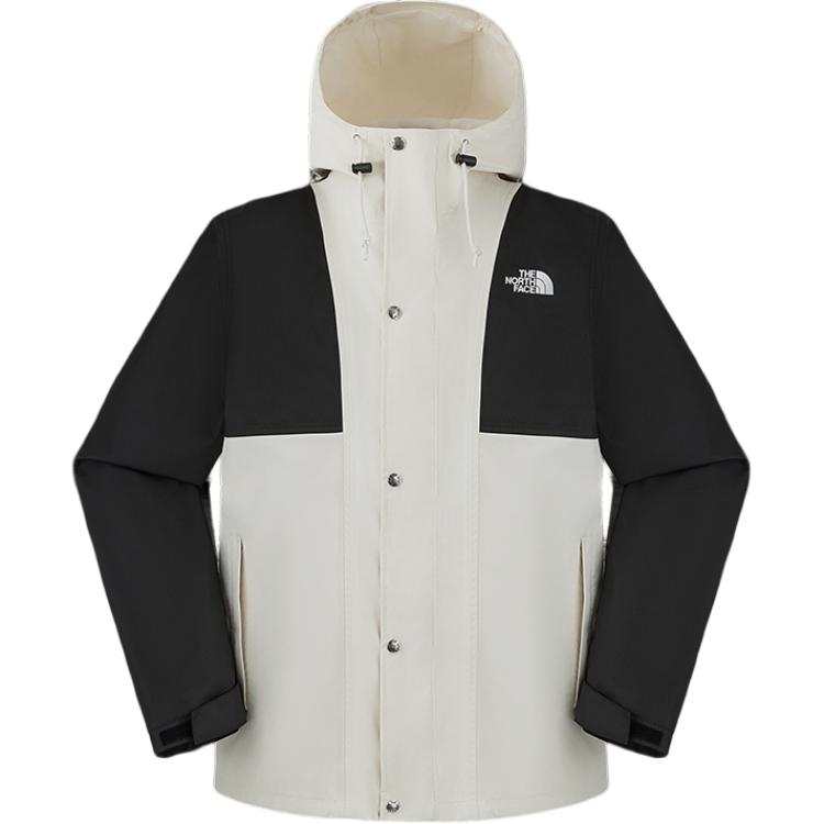 THE NORTH FACE Urban Exploration Waterproof, Windproof, And Abrasion Resistant Windbreaker Jacket Men's Dune White
