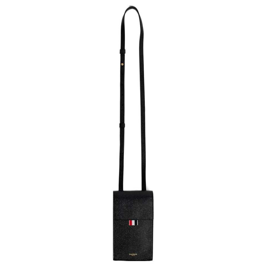THOM BROWNE THOM BROWNE Folover Top Strapped Phone Holder