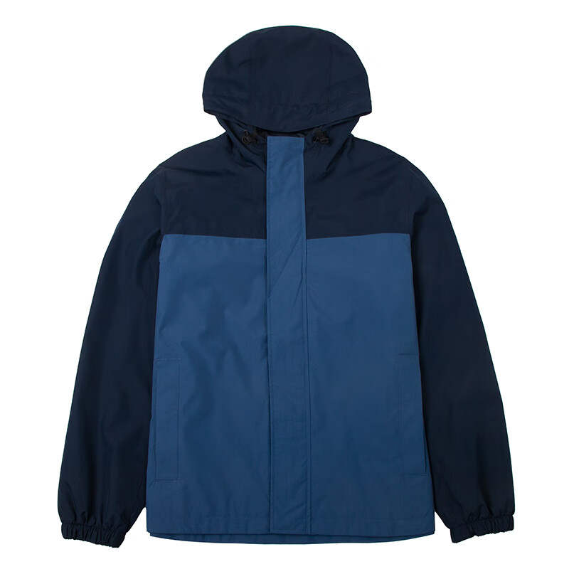 Timberland Outdoor Hiking Waterproof, Windproof, And Breathable Windbreaker Jacket Men's Blue