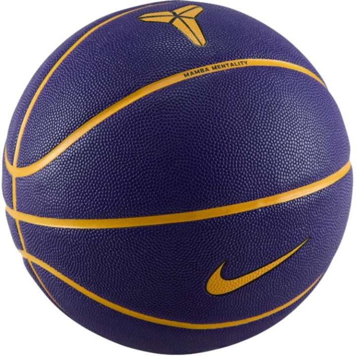 Nike Nike Kobe All Court 8P IB0370 Artificial Leather Basketball High rebound 512 Court Purple | University Gold Size 7