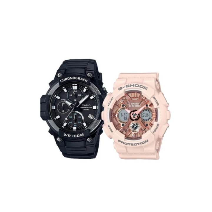 CASIO CASIO YOUTH Collection Round Multifunctional Dial Quartz Movement Watch Unisex Black Dial