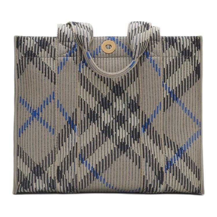Burberry Polyamide Tote Bag, Shopping Bag, Handbag Small Women's Lichen
