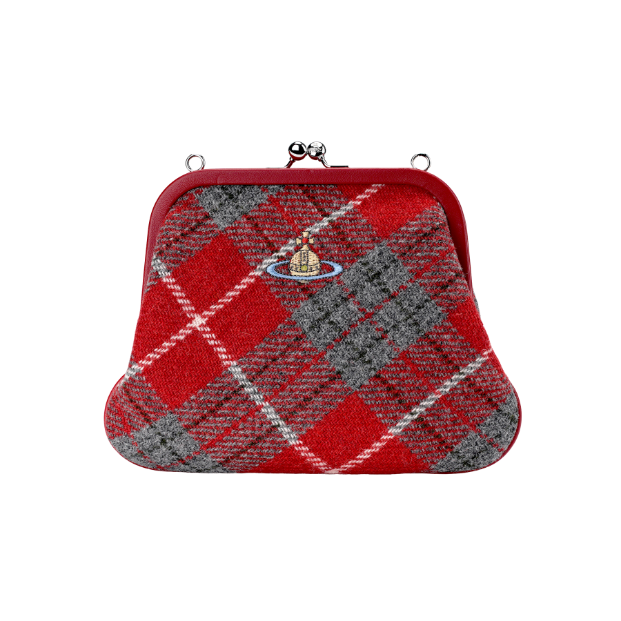 Vivienne Westwood Wool Handbag, Shoulder Bag Women's Red