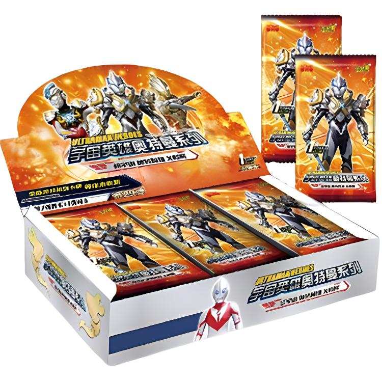 KAYOU Super Universe Ultraman Hero X File, Volume 29, Classic Version IP / Anime Cards 36 Bags/Box