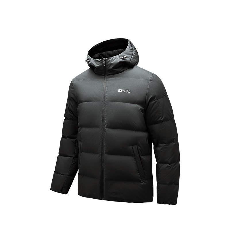 Anta Variety Training Collection Down Jacket Unisex Mystic Brown Gray
