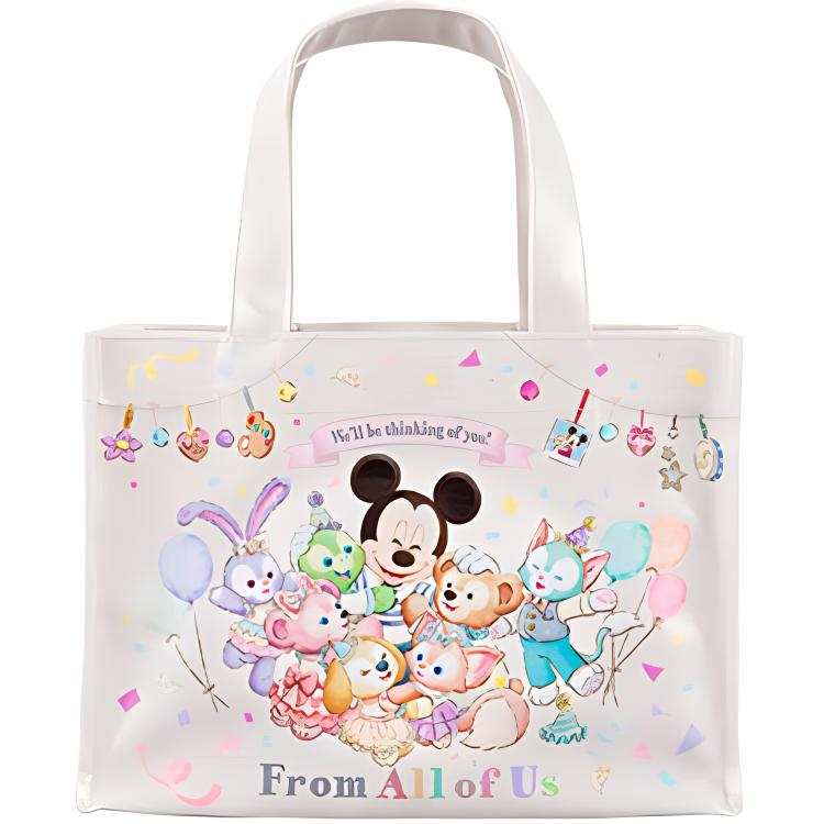 Disney Disney Polyester Handbag Unisex White & Multicolor