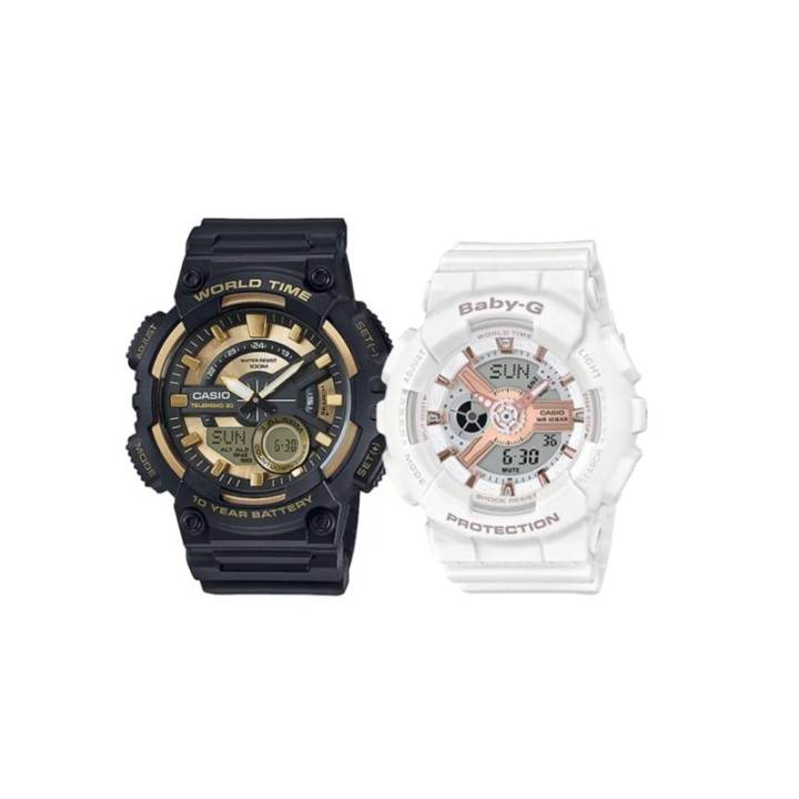 CASIO CASIO YOUTH STANDARD Quartz Movement Resin Strap Watch Unisex Black Dial