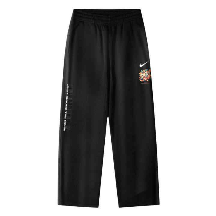 Nike Nike CNY AS Nike Club OH Pant Swoosh NF Chinese Style Rich Overnight Red Dragon Logo Breathable Fleece Lined Casual