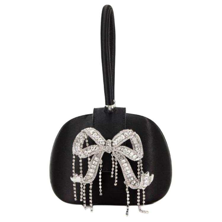 Self-portrait Self portrait Polyester Handbag Women's Black