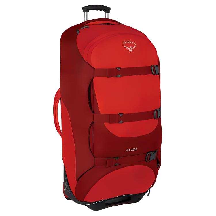 OSPREY OSPREY Nylon Trolley Bag Unisex Dark Red