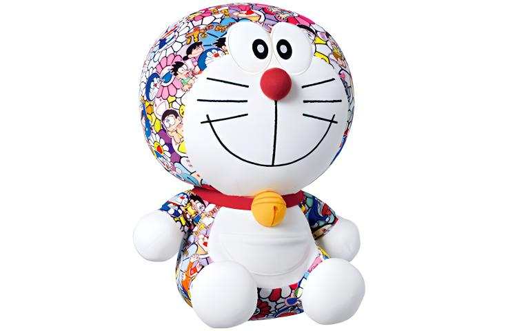 UNIQLO x Takashi Murakami Doraemon Accompanying And Soothing Dolls Plush Doll 24cm Height