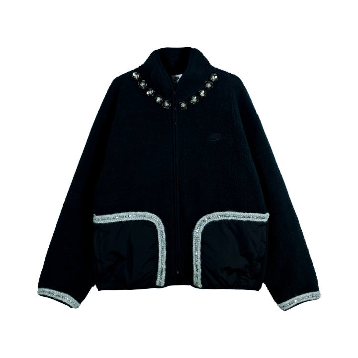 Nike Nike Velvet feel Coat Unisex Black