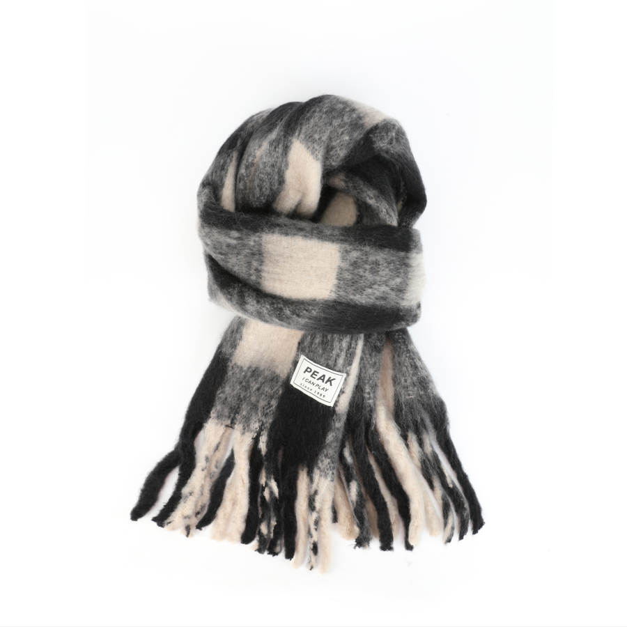PEAK Faux Cashmere Knit Scarves Unisex