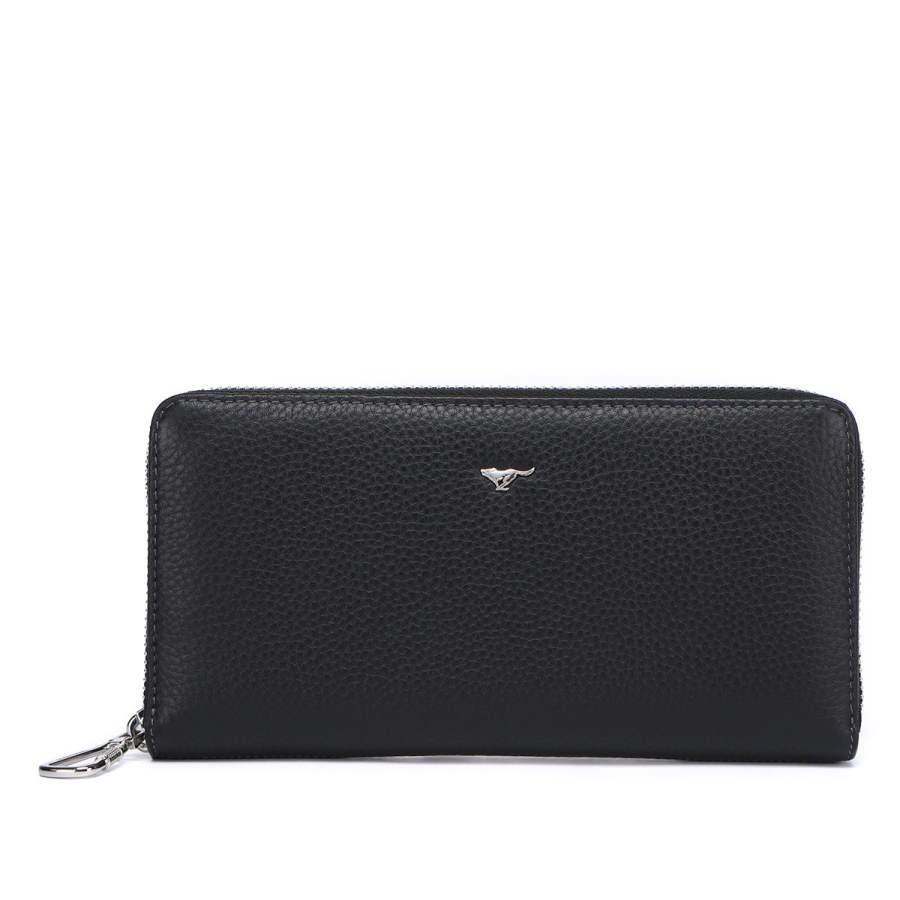 SEPTWOLVES SEPTWOLVES Cow Leather Clutch Small Men's Black