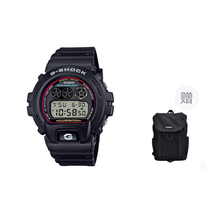 CASIO CASIO Origin Collection Retro G SHOCK OG Quartz Movement Resin Strap Watch Unisex Black Dial