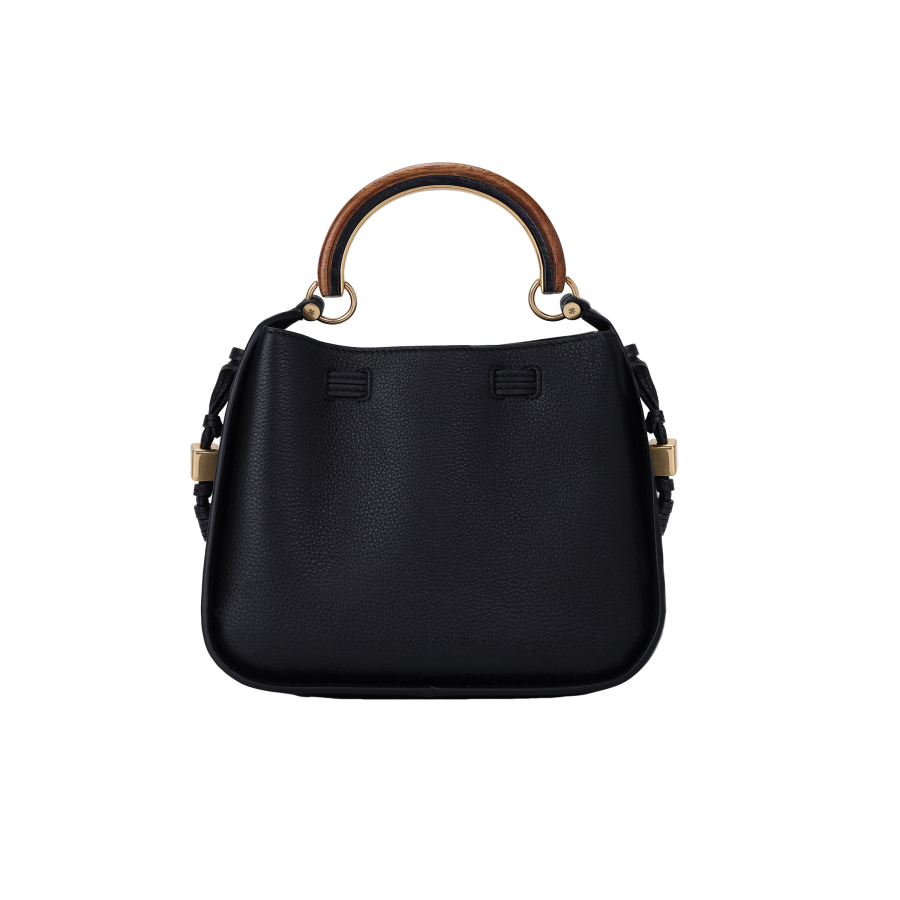 TORY BURCH Miller Leather Shoulder Bag, Crossbody Bag, Handbag Women's Black