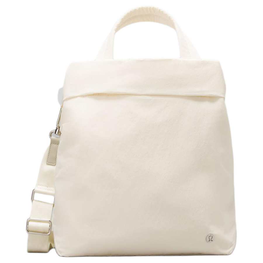 Lululemon On My Level Nylon Shoulder Bag, Crossbody Bag, Handbag Women's Elf Yellow